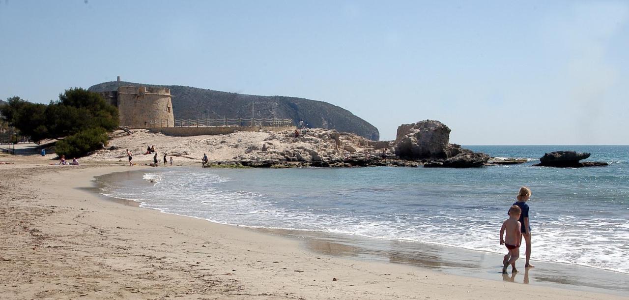 Junto Al Mar Moraira Leilighet Eksteriør bilde